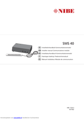 Nibe SMS 40 Installateurhandbuch