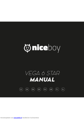 Niceboy VEGA 6 STAR Bedienungsanleitung