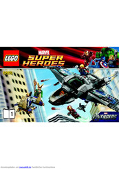 LEGO MARVEL SUPER HEROES AVENGERS 6869 Anleitung
