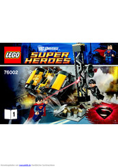 LEGO DC UNIVERSE SUPER HEROES 76002 Anleitung