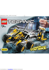 LEGO TECHNIC SLAMMER STUNT BIKE 8240 Anleitung