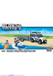 Mega Bloks BLOK SQUAD 2421 Anleitung