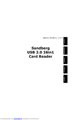 Sandberg 133-39 Bedienungsanleitung