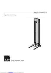 AAT V1001 Originalbetriebsanleitung