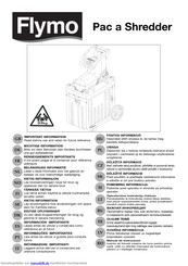 Flymo Pac a Shredder Wichtige Information