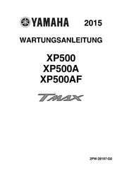 Yamaha 2015 XP500AF TMax Wartungsanleitung
