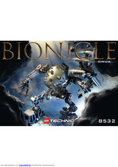 LEGO TECHNIC BIONICLE ONUA 8532 Montageanleitung