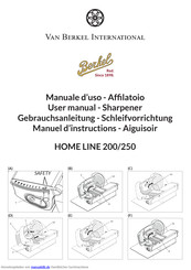 Berkel HOME LINE 250 Gebrauchsanweisung