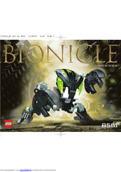 LEGO BIONICLE NUHVOK 8561 Montageanleitung