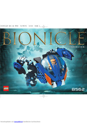 LEGO BIONICLE GAHLOK 8562 Montageanleitung