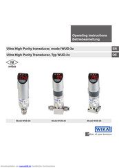 WIKA WUD-20 Betriebsanleitung