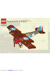 LEGO SOPWITH CAMEL 3451 Montageanleitung