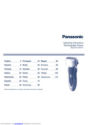 Panasonic ES8101 Bedienungsanleitung