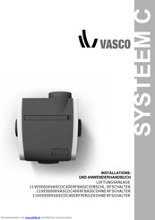 Vasco SYSTEEM C400 RF Installations- Und Anwenderhandbuch