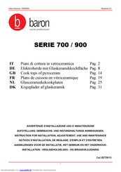 Baron 900 serie Aufstellung, Gebrauchs- Und Instandhaltungs Anweisungen