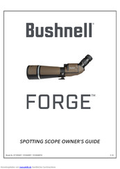 Bushnell Forge Bedienungsanleitung