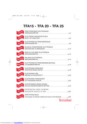 Terraillon TFA 25 Bedienungsanleitung