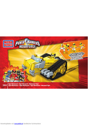 Mega Bloks SABAN'S Power Rangers MEGAFORCE 5862 Bedienungsanleitung