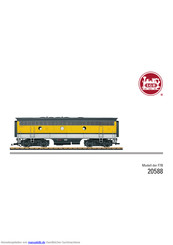 LGB F7-B Santa-Fe Bedienungsanleitung