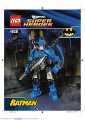 LEGO DC UNIVERSE SUPER HEROES BATMAN 4526 Anleitung