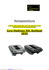 Carp Madness XXL Baitboat 2020 Montageanleitung