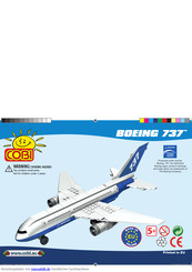 COBI Boeing 737 Montageanleitung