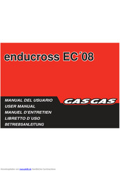 GAS GAS enducross EC 2008 Betriebsanleitung