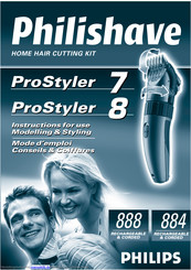Philips Philishave ProStyler 8 Anleitung