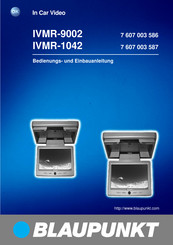 Blaupunkt IVMR-9002 Bedienungs- Und Einbauanleitung
