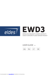Eldes EWD3 Bedienungsanleitung