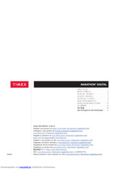 Timex Marathon-Digital series Benutzerhandbuch