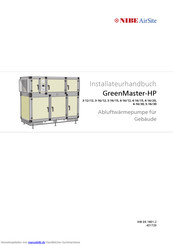 Nibe GreenMaster-HP 3-16/12 Installateurhandbuch