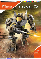 Mega Construx HALO Desert Sniper Cyclops Bedienungsanleitung