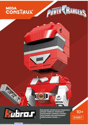Mega Construx Kubros SABAN'S Power Rangers DXB87 Bedienungsanleitung