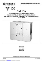 Technibel CMHGV 2050 Technische Beschreibung Und Bedienungsanleitung