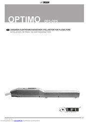 Life OPTIMO OP5 Installations-, Betriebs- Und Wartungsanleitung