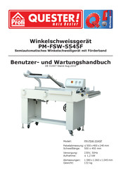 Quester PM-FSW-5545F Benutzer- Und Wartungshandbuch