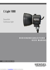 Hensel C-Light 1000 Bedienungsanleitung