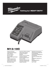 Milwaukee M12-18C Originalbetriebsanleitung