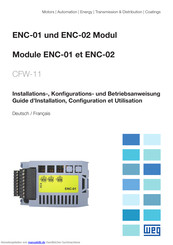 WEG ENC-02 Installations-, Konfigurations- Und Betriebsanweisung