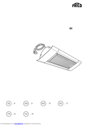 Frico IHF15 Montage- Und Betriebsanleitung