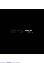 Rega Fono MC Handbuch