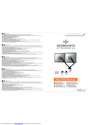 Newstar NM-D500DBLACK Installationsanleitung