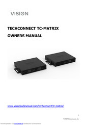 Vision TC-MATRIX Bedienungsanleitung