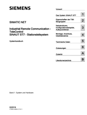 Siemens Simatic Net Sinaut ST7 Systemhandbuch