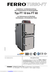 Ferro TURBO-FT FT 30 Installation Und Betriebsanleitung