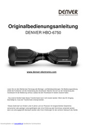 Denver HBO-6750 Original Bedienungsanleitung