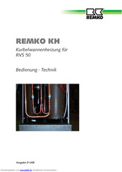 REMKO RVS 50 Bedienungsanleitung