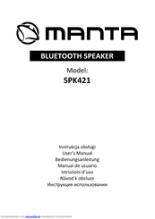 Manta SPK421 Bedienungsanleitung