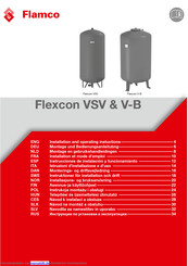 flamco Flexcon VSV Montage- Und Bedienungsanleitung